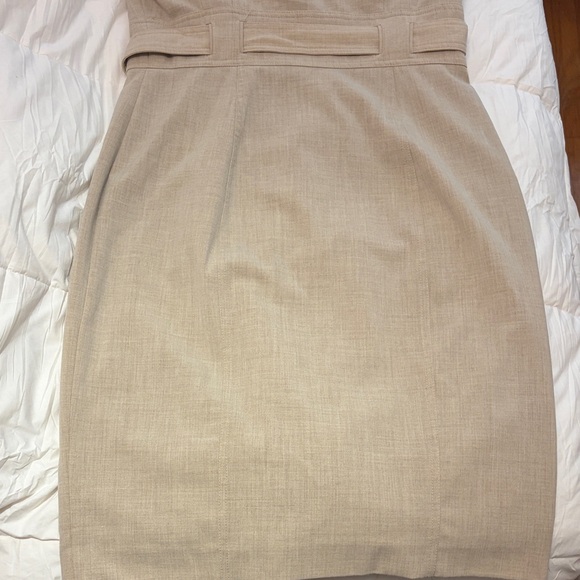 Calvin Klein Beige Midi Dress - Picture 4 of 5